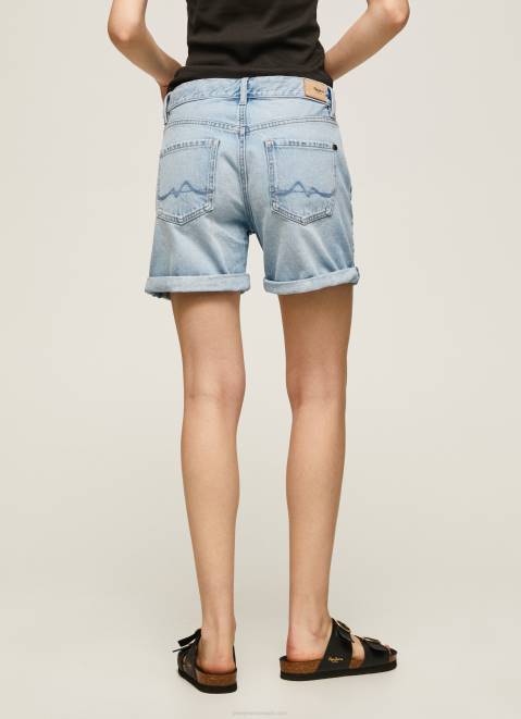 Pepe Jeans Regular Fit Denim Shorts Women Denim Z22X492