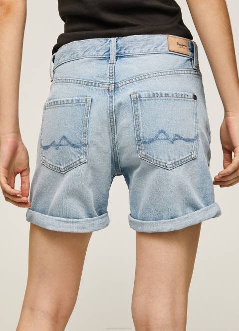 Pepe Jeans Regular Fit Denim Shorts Women Denim Z22X492