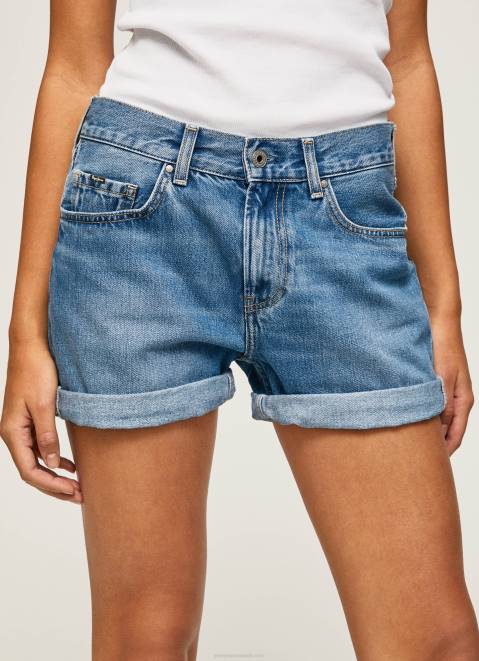 Pepe Jeans Regular Fit Denim Shorts Women Denim Z22X496