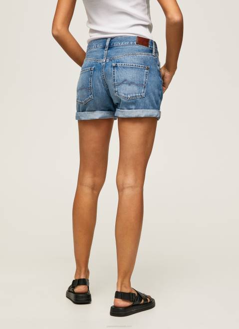 Pepe Jeans Regular Fit Denim Shorts Women Denim Z22X496
