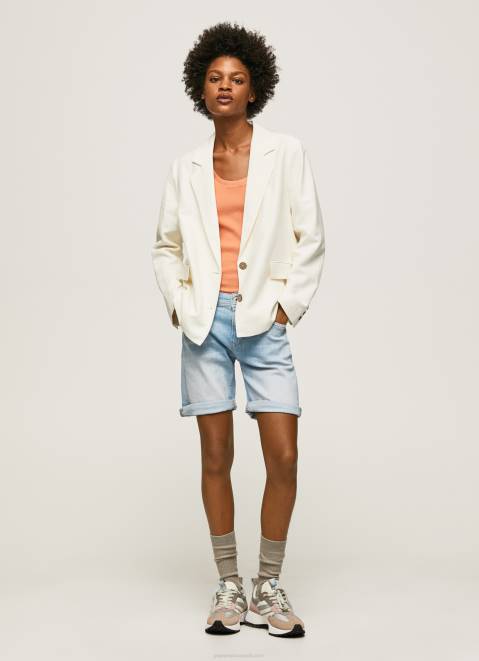 Pepe Jeans Regular Fit Denim Shorts Women Denim Z22X499