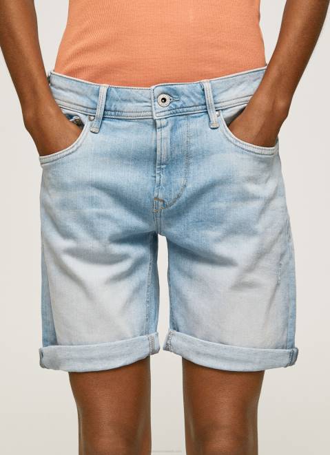 Pepe Jeans Regular Fit Denim Shorts Women Denim Z22X499