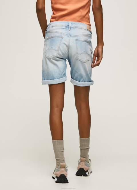 Pepe Jeans Regular Fit Denim Shorts Women Denim Z22X499