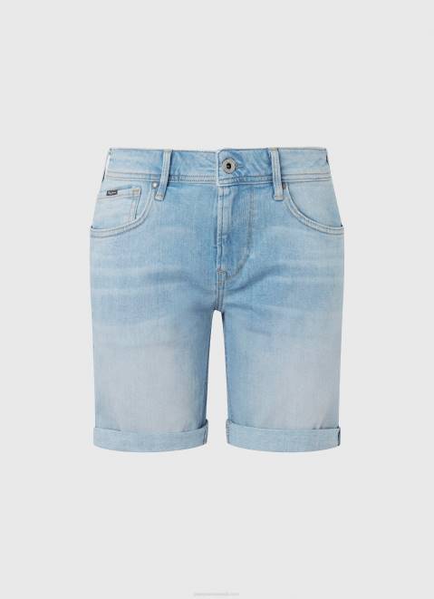 Pepe Jeans Regular Fit Denim Shorts Women Denim Z22X499