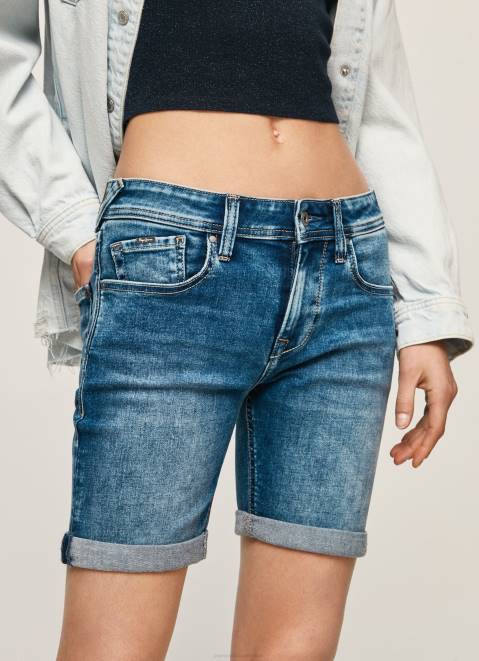 Pepe Jeans Regular Fit Denim Shorts Women Denim Z22X513