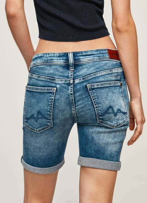Pepe Jeans Regular Fit Denim Shorts Women Denim Z22X513