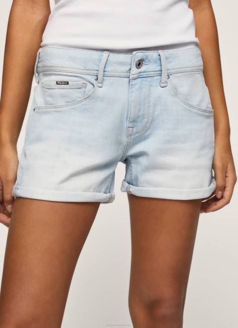 Pepe Jeans Regular Fit Denim Shorts Women Denim Z22X521