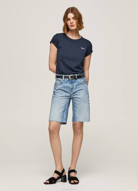 Pepe Jeans Relaxed Fit Denim Shorts Women Denim Z22X486
