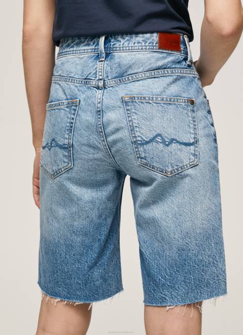 Pepe Jeans Relaxed Fit Denim Shorts Women Denim Z22X486