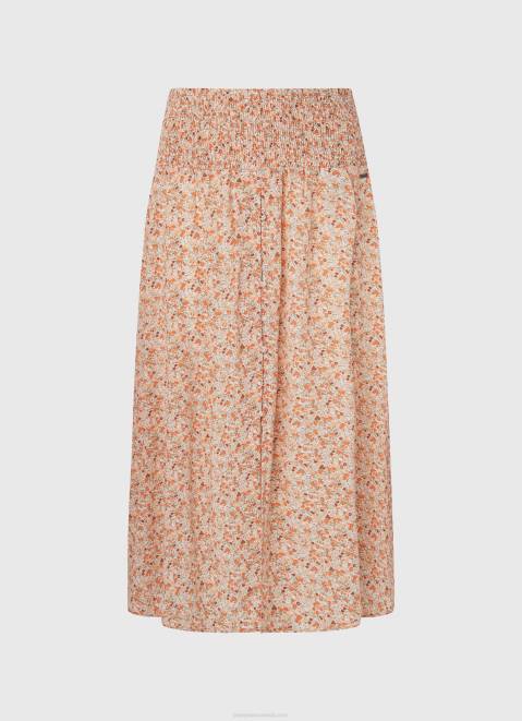 Pepe Jeans Floral Print Skirt Women Multi Z22X511