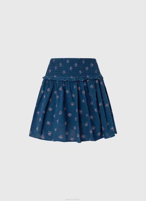 Pepe Jeans Floral Printed Skirt Women Multi Z22X505