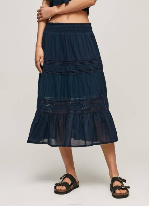 Pepe Jeans Laced Skirt Women Dulwich Z22X535