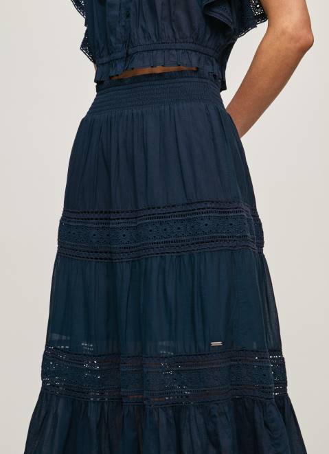 Pepe Jeans Laced Skirt Women Dulwich Z22X535