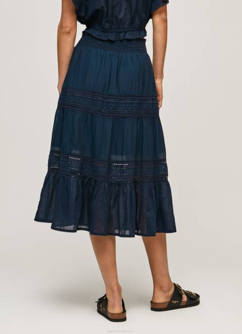 Pepe Jeans Laced Skirt Women Dulwich Z22X535