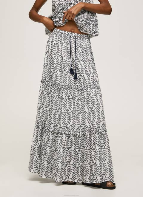 Pepe Jeans Ornamental Print Skirt Women Multi Z22X476