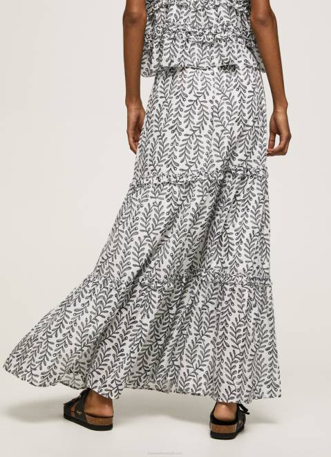 Pepe Jeans Ornamental Print Skirt Women Multi Z22X476
