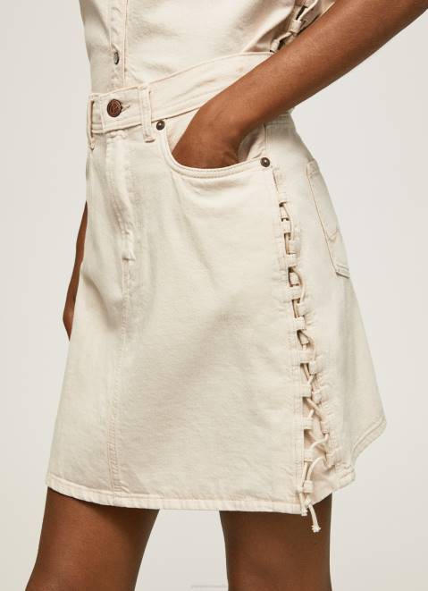 Pepe Jeans Regular Fit Denim Skirt Women Denim Z22X474