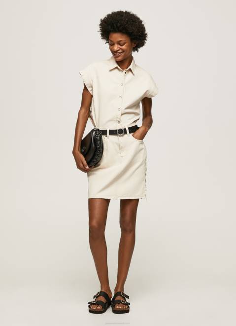 Pepe Jeans Regular Fit Denim Skirt Women Denim Z22X474