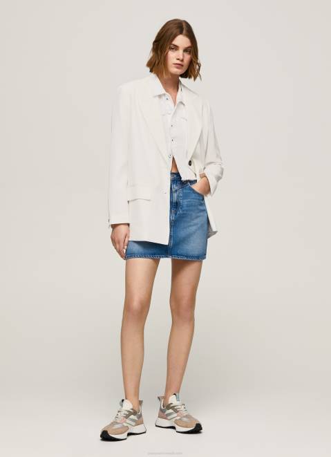 Pepe Jeans Regular Fit Denim Skirt Women Denim Z22X495