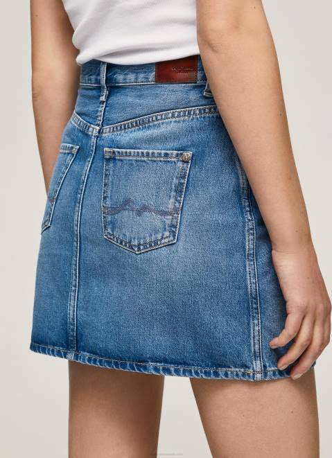 Pepe Jeans Regular Fit Denim Skirt Women Denim Z22X495