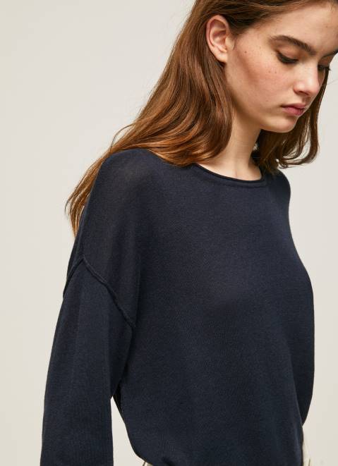Pepe Jeans Relaxed Fit Boat Neck Jersey Women Dulwich Z22X254