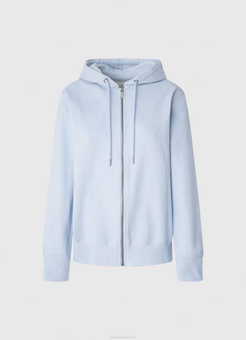 Pepe Jeans Jumper With Hood And Zipper Women Bay Z22X270