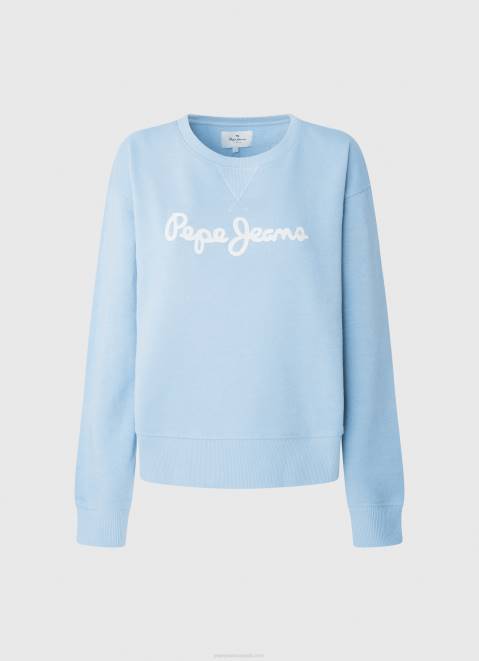 Pepe Jeans Logo Printed Jumper Women Bay Z22X275