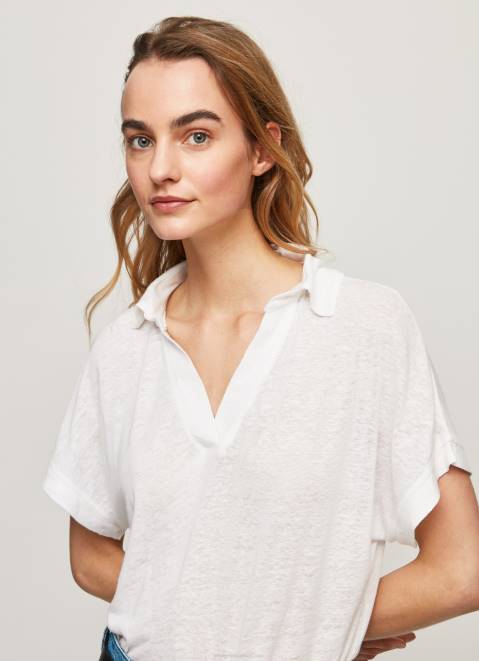Pepe Jeans Polo Shirt Women White Z22X397