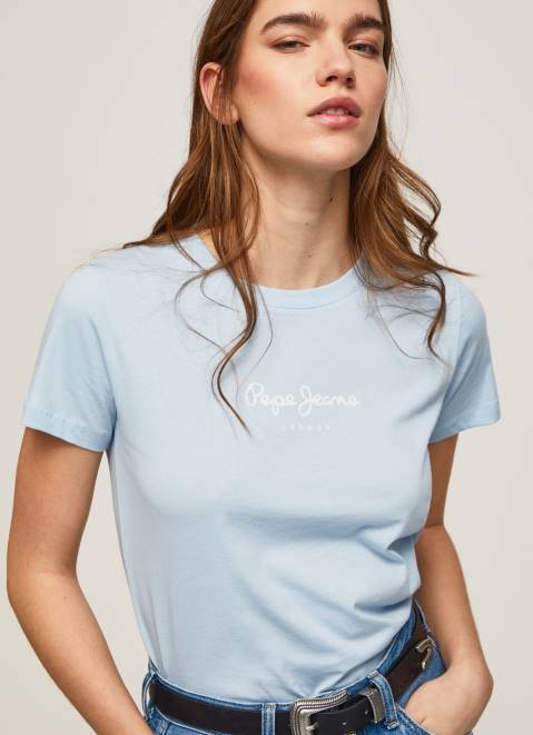 Pepe Jeans Printed T-Shirt Women Bay Z22X382