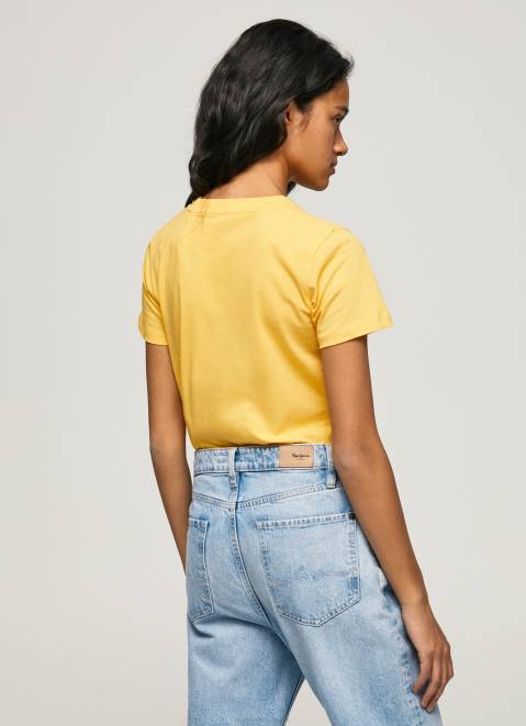 Pepe Jeans Printed T-Shirt Women Shine Z22X454