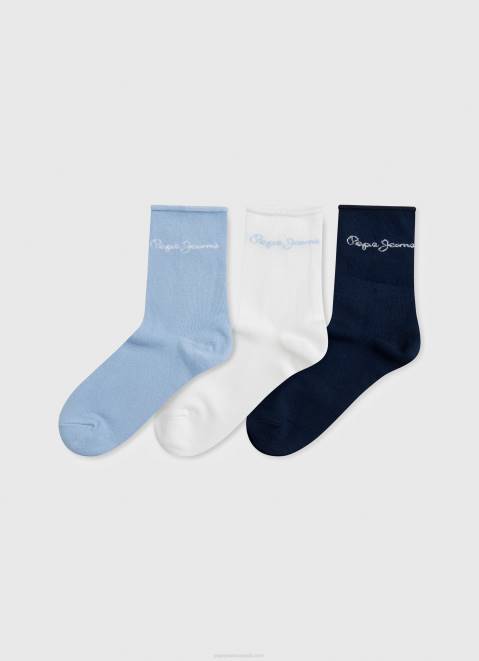 Pepe Jeans Analia 3-Pack Socks Women Multi Z22X558