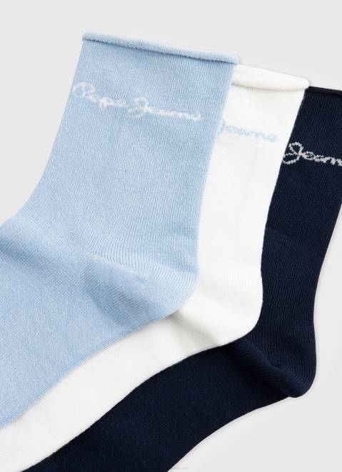 Pepe Jeans Analia 3-Pack Socks Women Multi Z22X558