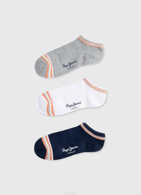 Pepe Jeans Brooka 3-Pack Socks Women Multi Z22X560