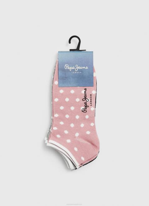 Pepe Jeans Bunty 3-Pack Socks Women Multi Z22X543