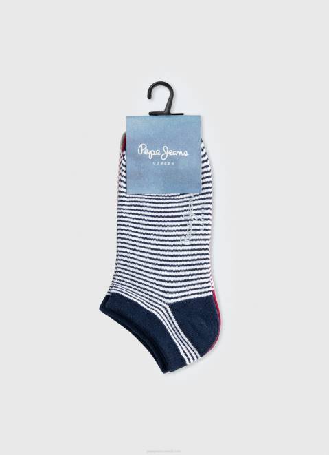 Pepe Jeans Lassie 3-Pack Socks Women Multi Z22X562