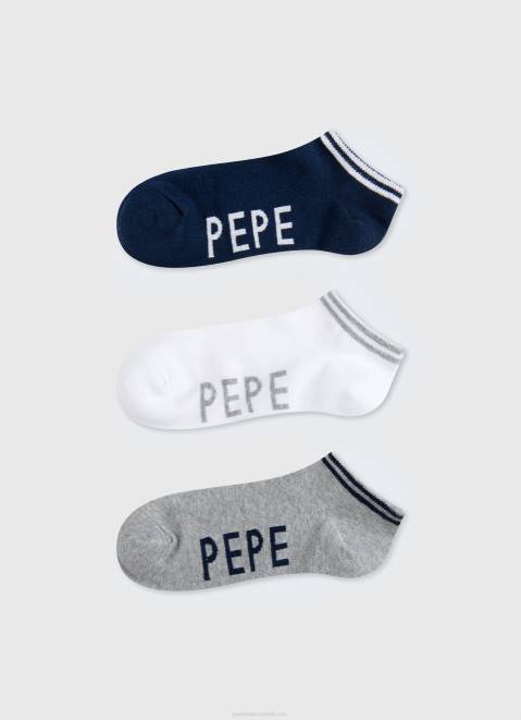 Pepe Jeans Sandi 3-Pack Socks Women Multi Z22X547