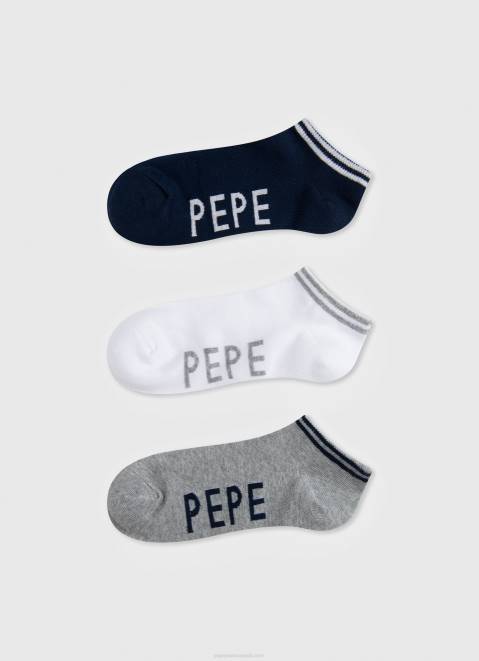 Pepe Jeans Sandi 3-Pack Socks Women Multi Z22X547