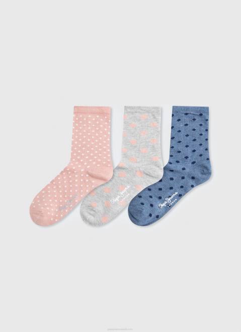 Pepe Jeans Yara 3-Pack Socks Women Multi Z22X557