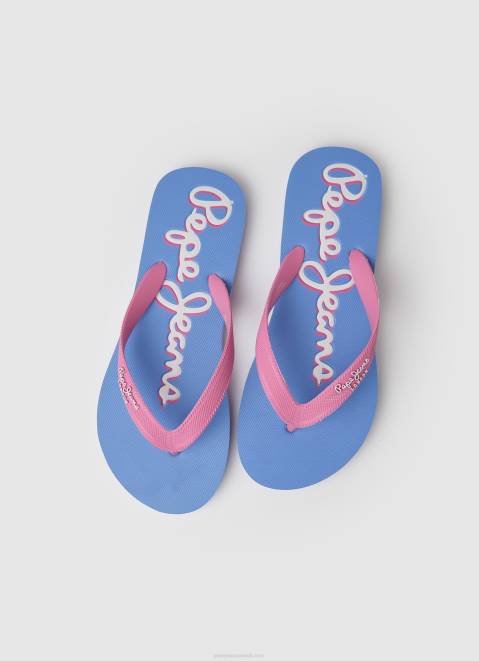 Pepe Jeans Bay Beach Flip Flops Women Bright Pink Z22X707