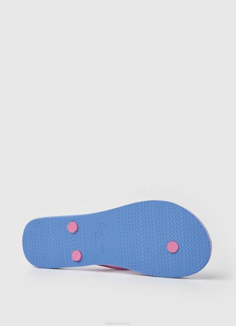 Pepe Jeans Bay Beach Flip Flops Women Bright Pink Z22X707