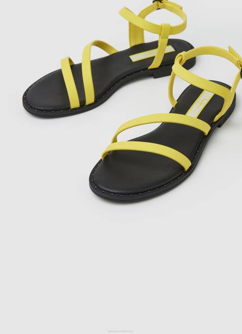 Pepe Jeans Hayes Juice Flat Sandals Women Lemon Z22X664