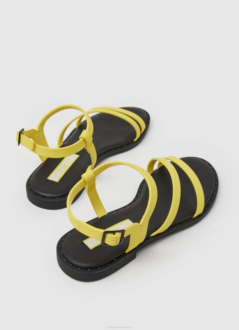Pepe Jeans Hayes Juice Flat Sandals Women Lemon Z22X664