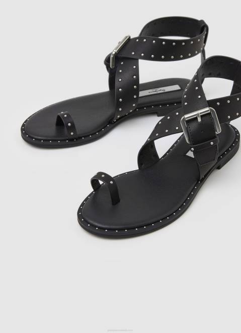 Pepe Jeans Hayes Trend Flat Sandals Women Black Z22X656