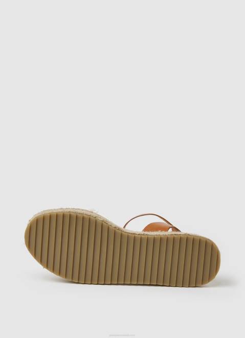 Pepe Jeans Kate Fabric Wedge Sandals Women Off White Z22X678