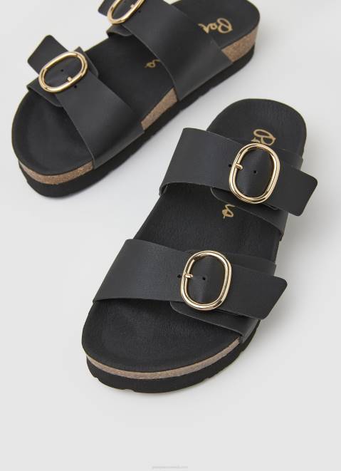 Pepe Jeans Oban Anatomical Sandals Women Black Z22X653