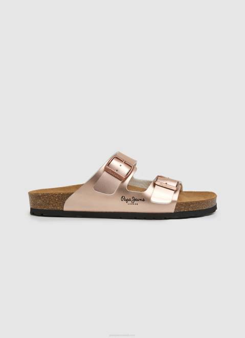 Pepe Jeans Oban Claic Anatomical Sandals Women Maple Sugar Z22X675