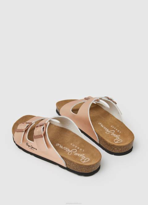 Pepe Jeans Oban Claic Anatomical Sandals Women Maple Sugar Z22X675