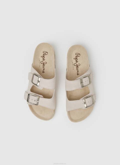 Pepe Jeans Oban Etnic Leather Sandals Women Nude Z22X672