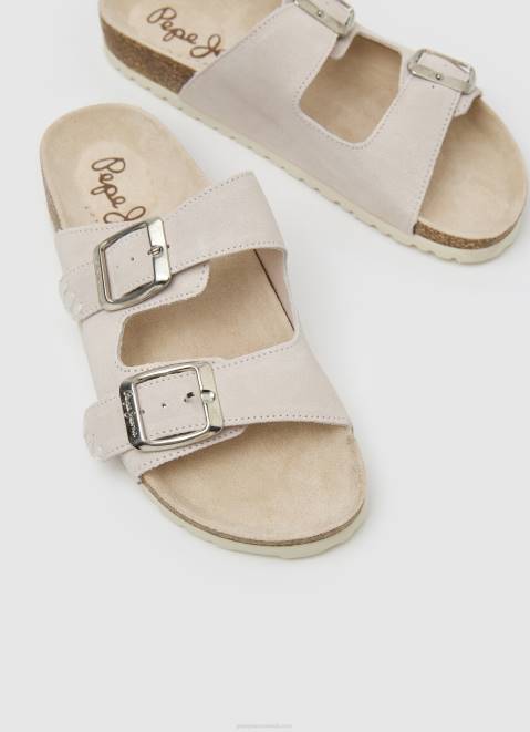 Pepe Jeans Oban Etnic Leather Sandals Women Nude Z22X672