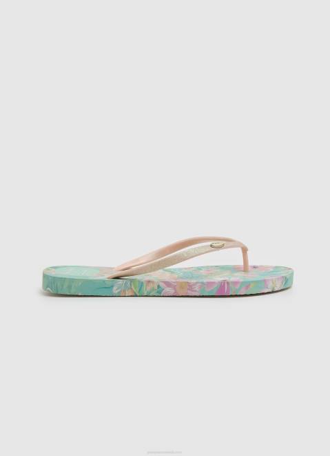 Pepe Jeans Tropical Rake Beach Flip Flops Women Mojito Z22X703